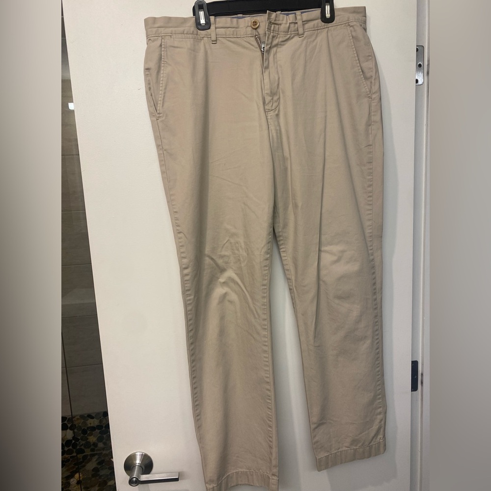 J. Crew Tan Chinos Lightweight Cotton Blend